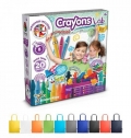 Crayon Factory Kit II. Jogo did�tico fornecido com saco de oferta dobr�vel em 190T