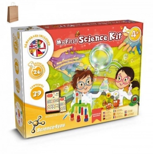 My First Science Kit III. Brinquedo did�tico fornecido com saco de oferta em papel kraft (115 g/m�)