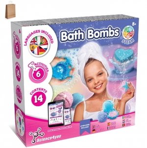 Bath Bombs Kit III. Brinquedo did�tico fornecido com saco de oferta em papel kraft (115 g/m�)