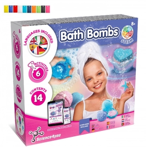 Bath Bombs Kit IV. Brinquedo did�tico fornecido com saco de oferta em non-woven (80 g/m�)