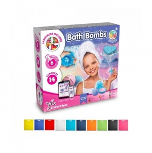 Bath Bombs Kit V. Brinquedo did�tico fornecido com saco de oferta dobr�vel em 190T