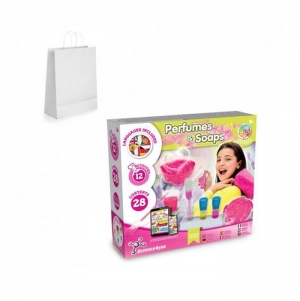 Perfume & Soap Factory Kit II. Jogo did�tico fornecido com saco de oferta em papel kraft (90 g/m�), feito de material certificado FSC� e outros materiais controlados