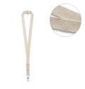 BALLINA. Lanyard 100% algod�o com mosquet�o em metal