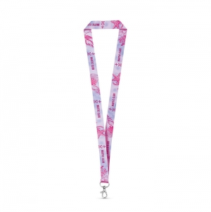 BRIGHTON. Lanyard para sublima��o em poli�ster