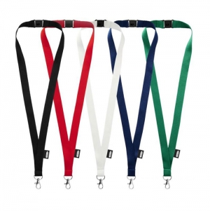Lanyard em RPET com fecho de seguran�a 'Tom'
