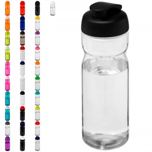 Garrafa desportiva com tampa Flip de 650 ml H2O Base