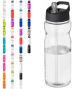 Garrafa desportiva com tampa com boquilha de 650 ml H2O Base