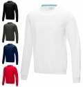 Camisola com gola redonda para homem em material orgnico reciclado 'Jasper'