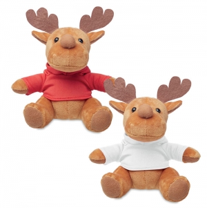 RUDOLPH Rena de pel�cia com capuz