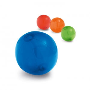 PECONIC. Bola de praia insuflvel em PVC translcido