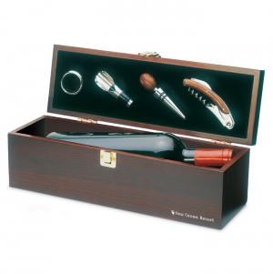 COSTIERES Caixa para vinho c/ utenslios