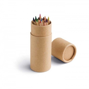 CYLINDER. Caixa com 12 l�pis de cor