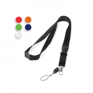 MURRAY. Lanyard em poli�ster com mosquet�o em metal