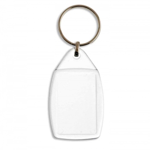 Porta-chaves CF-40 retangular com 2 faces, acr�lico