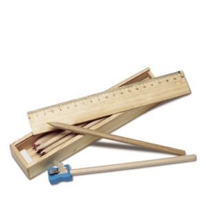 Estojo de madeira Carmelita