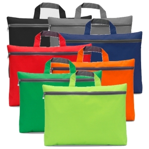 Porta documentos em polister (600D) Elfrieda