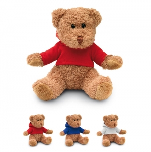 JOHNNY Urso de peluche com t-shirt
