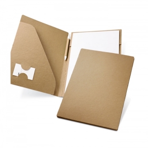 POE. Pasta porta-documentos A4 em papel 100% reciclado (450 g/m�)