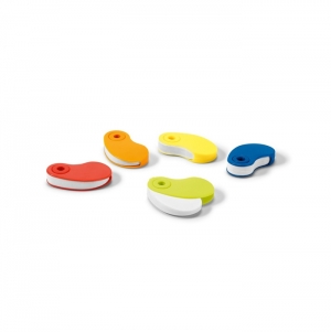 SIZA. Borracha branca em TPR com capa protetora em PP