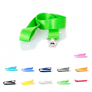 Lanyard em poli�ster e mosquet�o