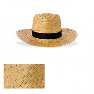 CHAP�U DE ADULTO EM PALHA ESCURA