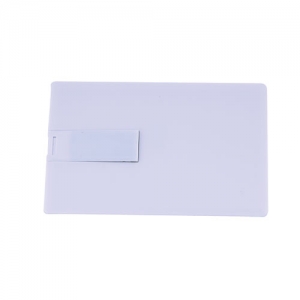 MEMRIA USB DE PLSTICO 4GB EM FORMATO DE CARTO
