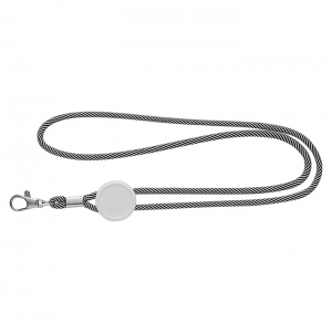LANYARD EM POLI�STER COM AJUSTE E MOSQUET�O