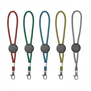 Porta-chaves tubular com ajuste e mosquet�o