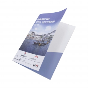 CAPA DOSSIER A4 COM ABA PERSONALIZ�VEL