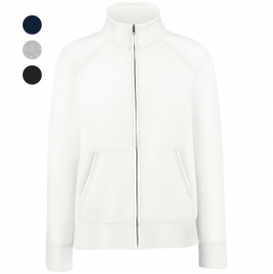 Casaco sweatshirt de senhora Premium (62-116-0)