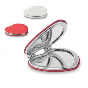 GLOW HEART Espelho forma corao