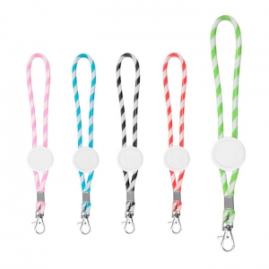 PORTA-CHAVES TUBULAR COM AJUSTE E MOSQUET�O