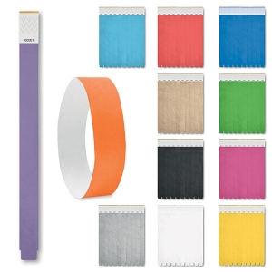 TYVEK Bracelete em Tyvek