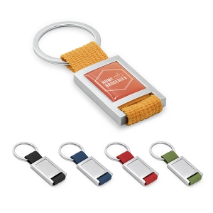 ANCHOR. Porta-chaves em metal e webbing