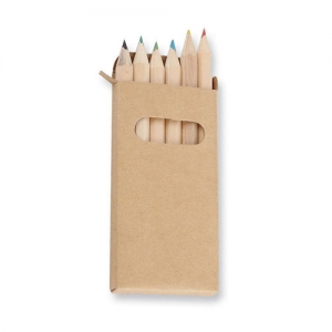 CAIXA DE 6 LAPIZ DE COR