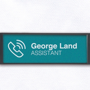 CRACH� DE IDENTIFICA��O ID PLATE COM �MAN - ANTRACITE