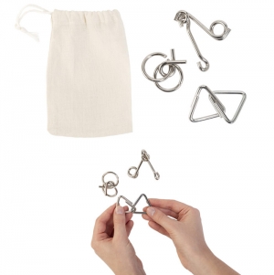 Bolsa de algod�o (80 gr/m�) com jogos Nilo