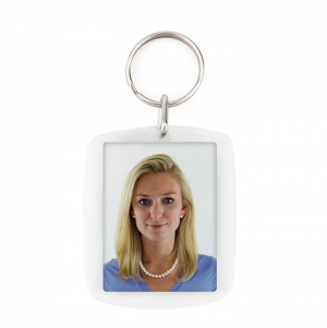 Porta-chaves CR-45 retangular, 2 faces (35x45mm)