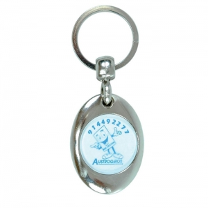 PORTA-CHAVESMZ-25 OVAL, 2 FACES (�25MM)
