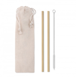 NATURAL STRAW Palhinha bambu escova bolsa