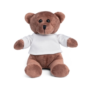 GRIZZLY. Peluche em formato de urso com t-shirt