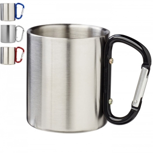 Caneca t�rmica com mosquet�o 'Alps'