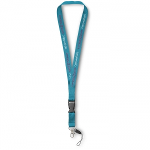 Fita de pesco�o com fivela separ�vel e suporte para telem�vel 'Sagan'