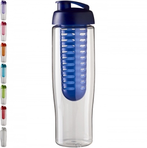 Garrafa desportiva e infusor com tampa Flip de 700 ml H2O Tempo