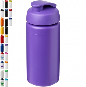 Garrafa desportiva com tampa Flip de 500 ml Baseline Plus grip