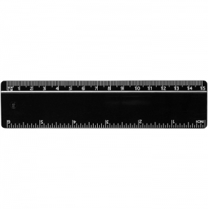 Rgua de 15 cm com plstico 100% reciclado 'Terran'