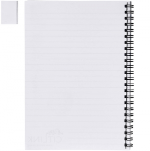 Caderno A4 espiral de arame Desk-Mate