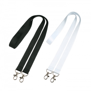 LANYARD EM POLI�STER COM DOIS MOSQUET�ES