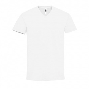 T-SHIRT COM GOLA EM 'V' PARA HOMEM IMPERIAL V MEN BRANCO