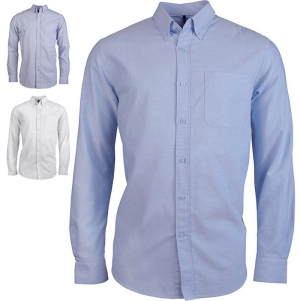 Camisa Oxford de manga comprida